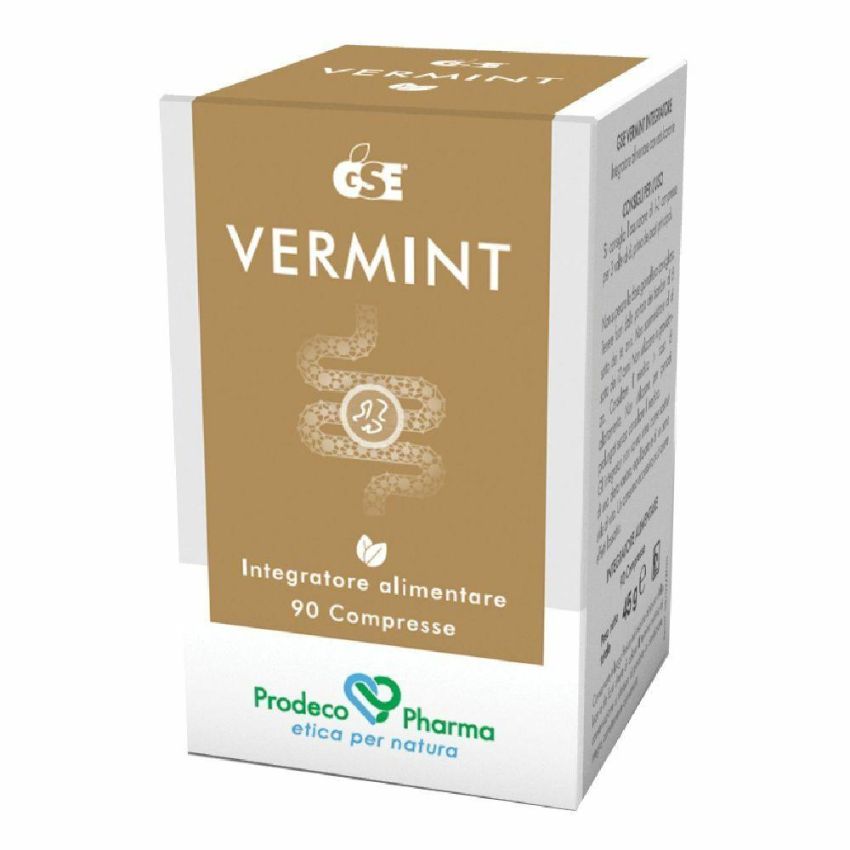GSE Vermint Advanced Herbal Supplement - 90 Compresse