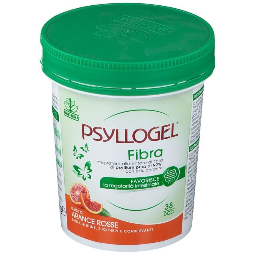 Psyllogel Fibra con Sapore di Arance Rosse - Vaso da 170g