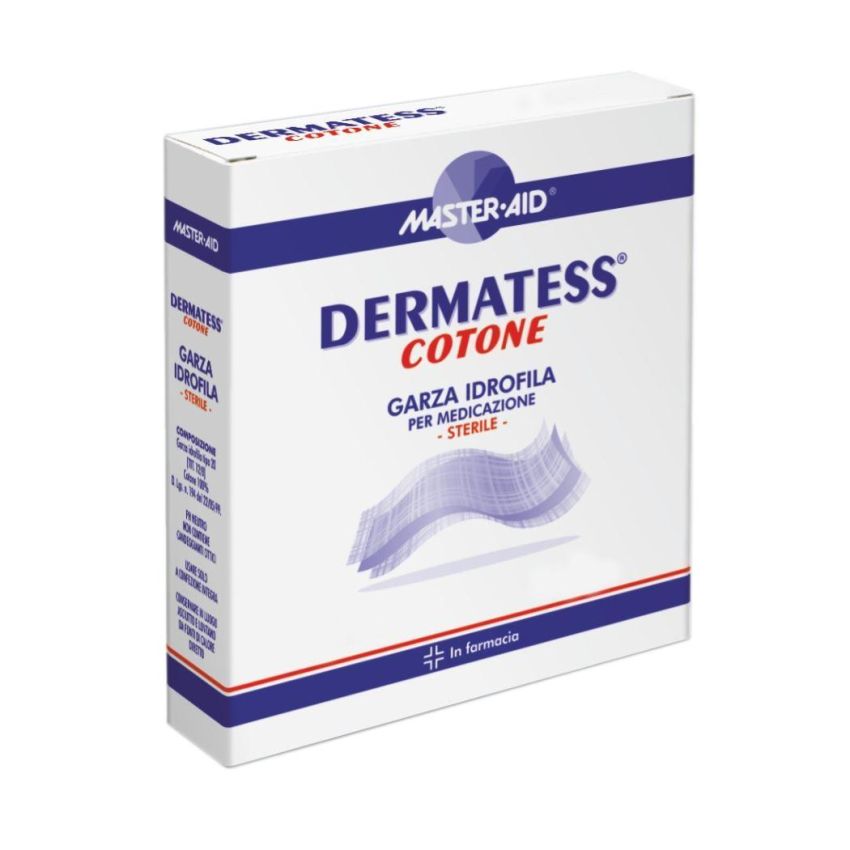 Dermatess Garza Idrofila Medicale 18x40cm - Confezione da 12 Pezzi