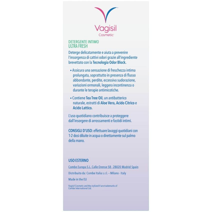 Vagisil Detergente Intimo Anti-Odore Rinfrescante 250ml