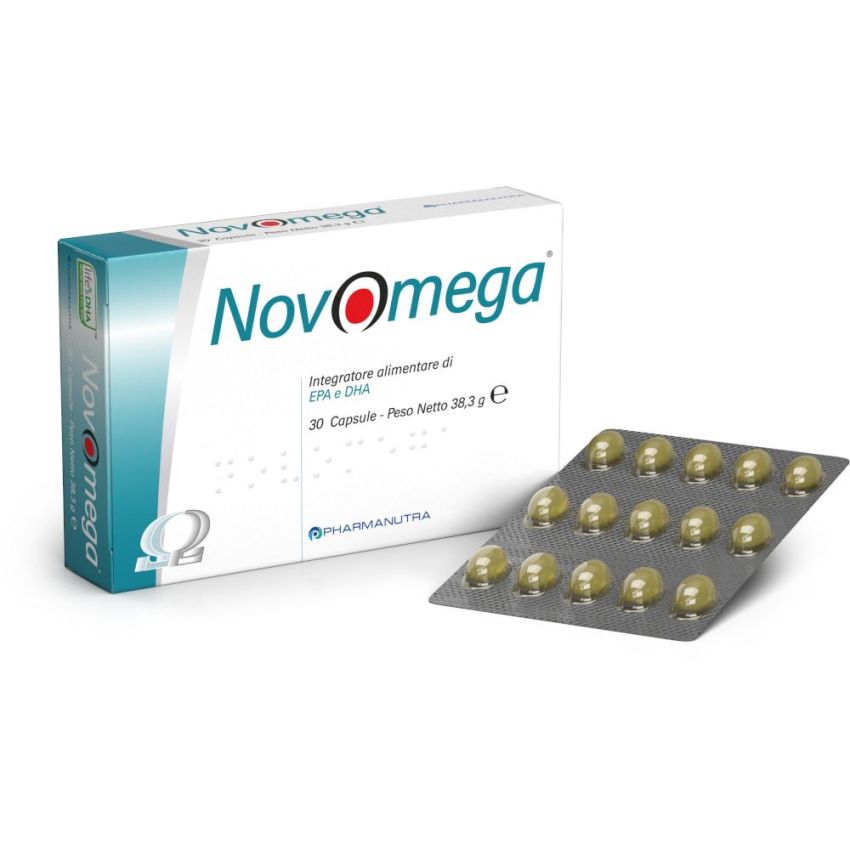 Novomega Omega-3 Supplement - 30 Capsule Pack