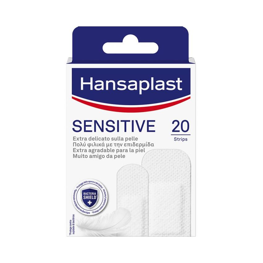Cerotti Sensitive Hansaplast da 20 Pezzi in 2 Formati Assortiti