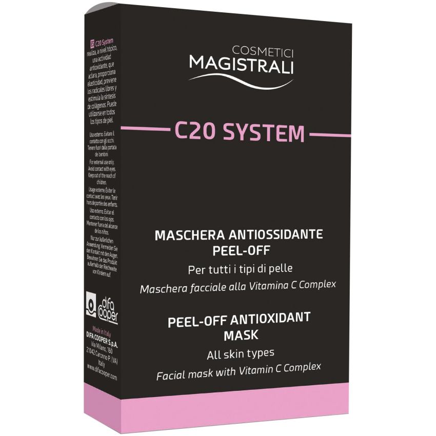 Systema C20 Maschera Viso Nutriente - Pacchetto di 5 Bustine