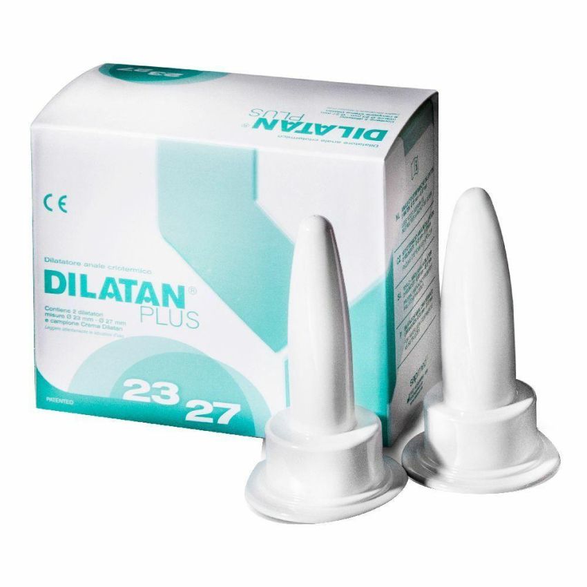 Dilatan Plus - Set di 2 Pezzi Dilatatori Anali da 23/27cm