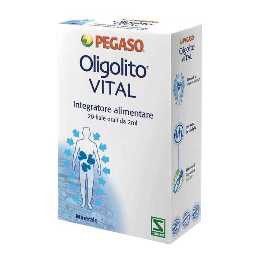 Oligolito Vital Energizzante - 20 Fiale da 2ml