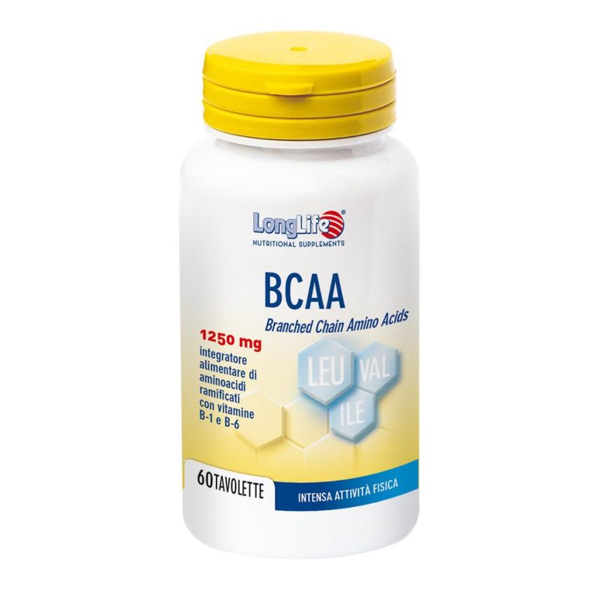 Longlife BCAA 1250mg per Resistenza e Recupero