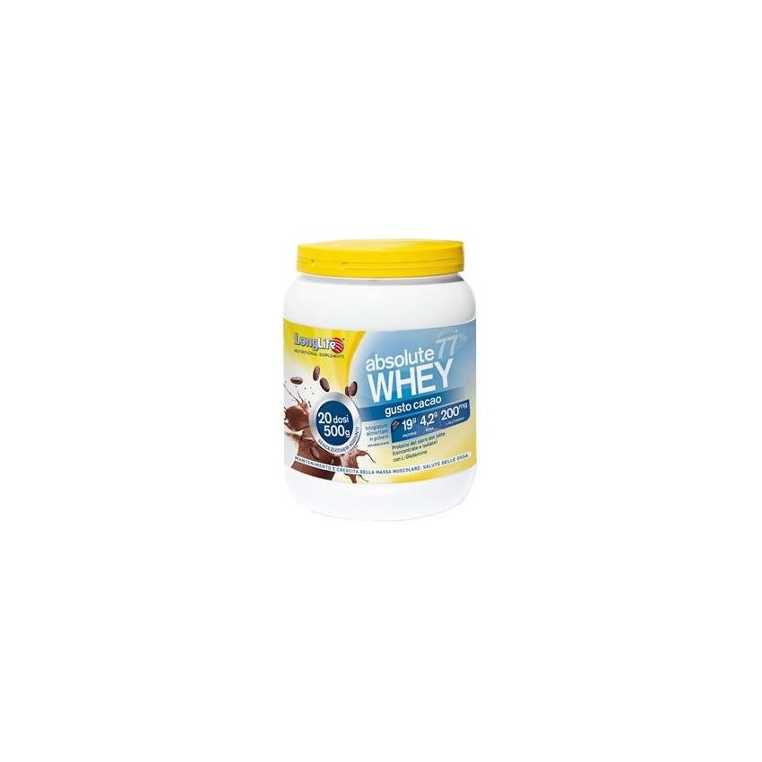 Longlife Absolute Whey Protein al Cacao, 500g