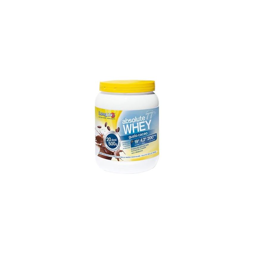 Longlife Absolute Whey Protein al Cacao, 500g