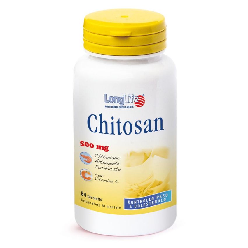 Longlife Chitosan - Integratore Alimentare 84 Tavolette
