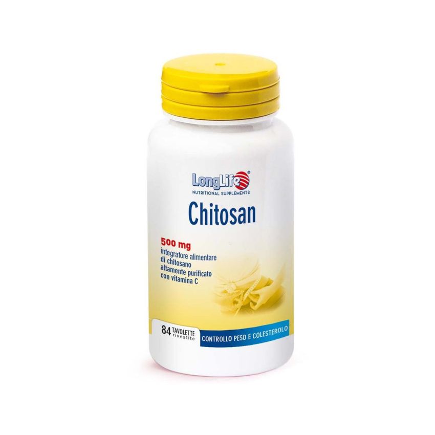 Longlife Chitosan - Integratore Alimentare 84 Tavolette