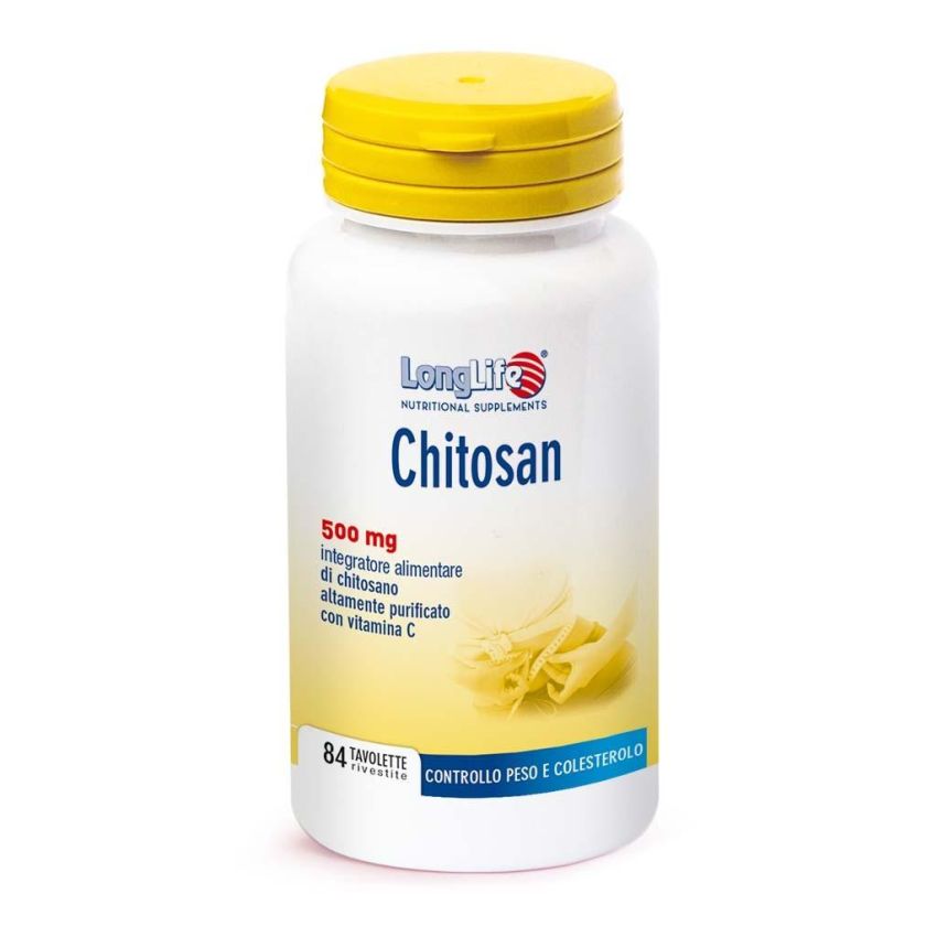 Longlife Chitosan - Integratore Alimentare 84 Tavolette