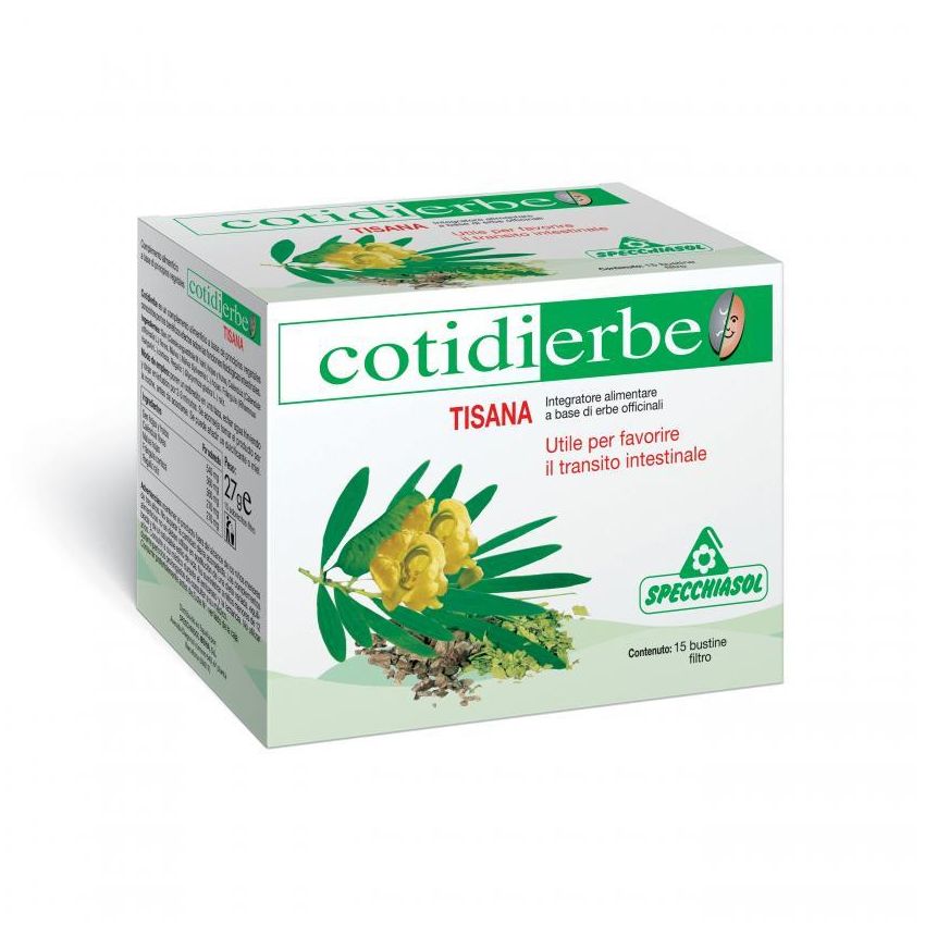 Specchiasol Cotidierbe Tisana Infusa - 15 Bustine, 27g