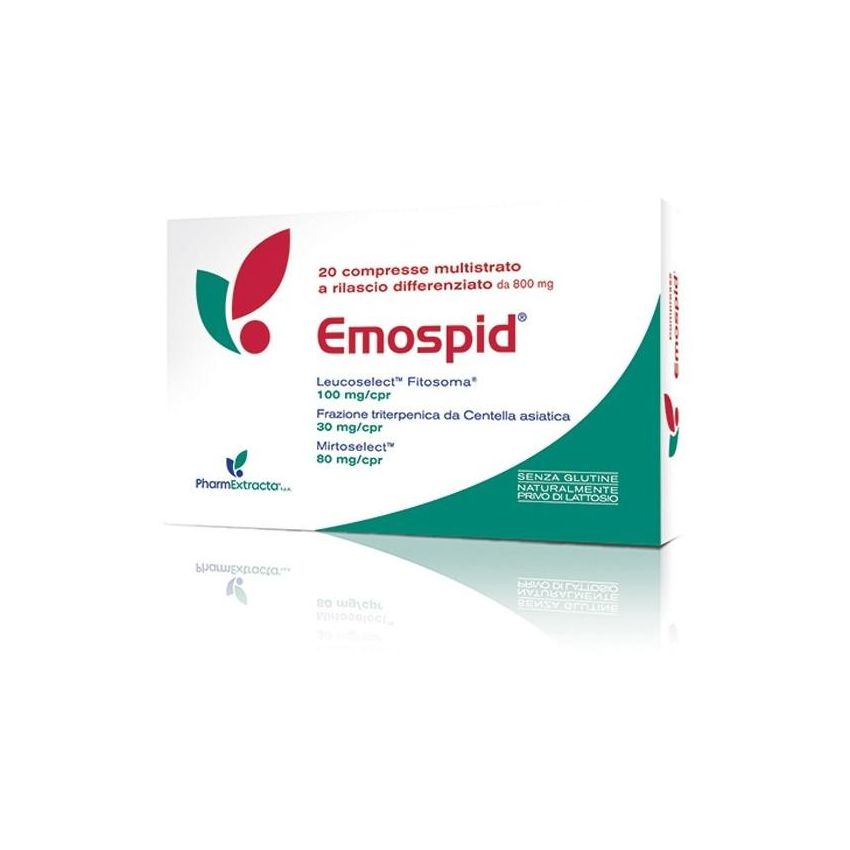 Emospid Hemorrhoid Relief - Pacchetto da 20 Compresse