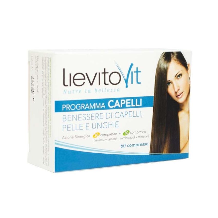 Lievitovit Programma Rafforzante per Capelli - 60 Compresse