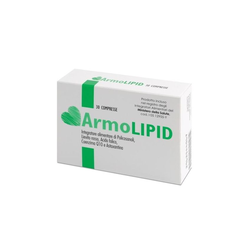 Armolipid Integratore per il Controllo del Colesterolo, 30 Compresse