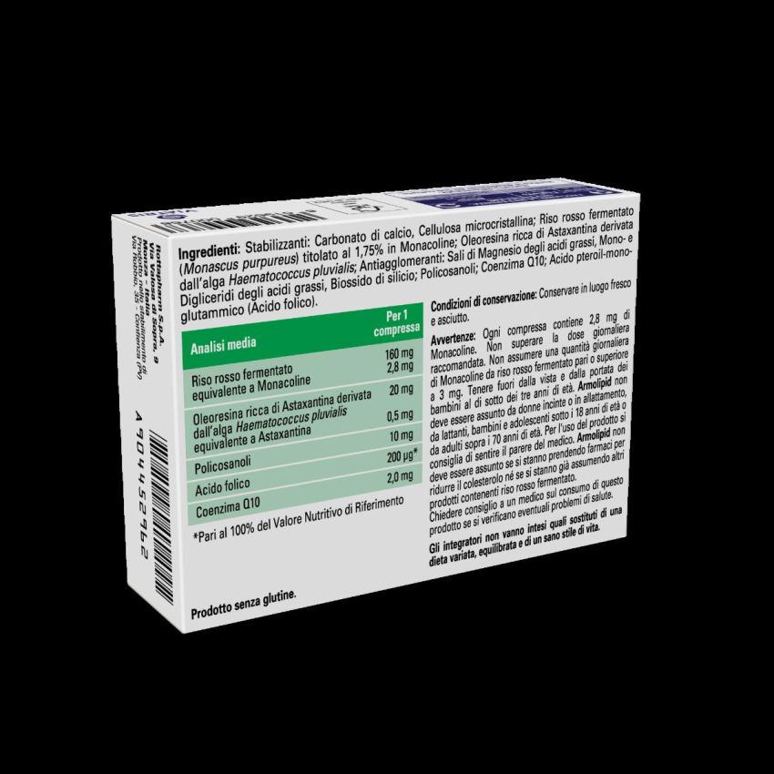 Armolipid Integratore per il Controllo del Colesterolo, 30 Compresse