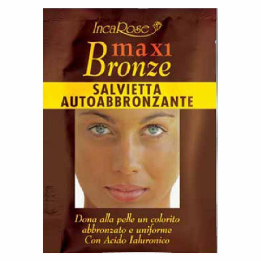 Incarose Maxi Bronze - Pacchetto di 7 Autoabbronzanti in Salviette