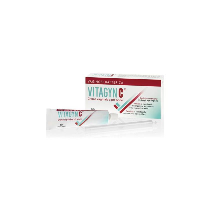 Vitagyn C Crema Vaginale 30g con 6 Applicatori Inclusi