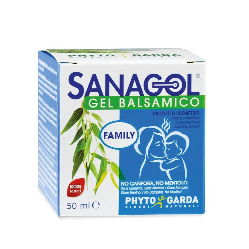 Sanagol Balsamic Gel senza Canfora e Mentolo - 50ml