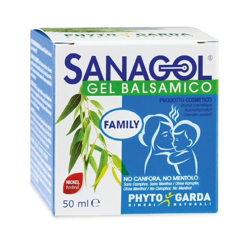 Sanagol Balsamic Gel senza Canfora e Mentolo - 50ml