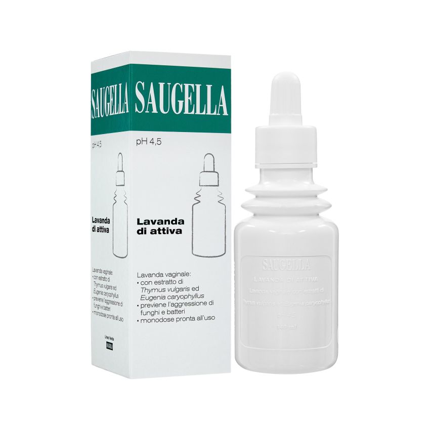 Saugella Attiva Detergente Intimo alla Lavanda 140ml