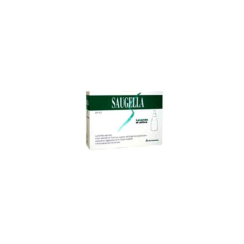 Saugella Attiva Lavanda - Detergente Intimo Vaginale 4x140ml
