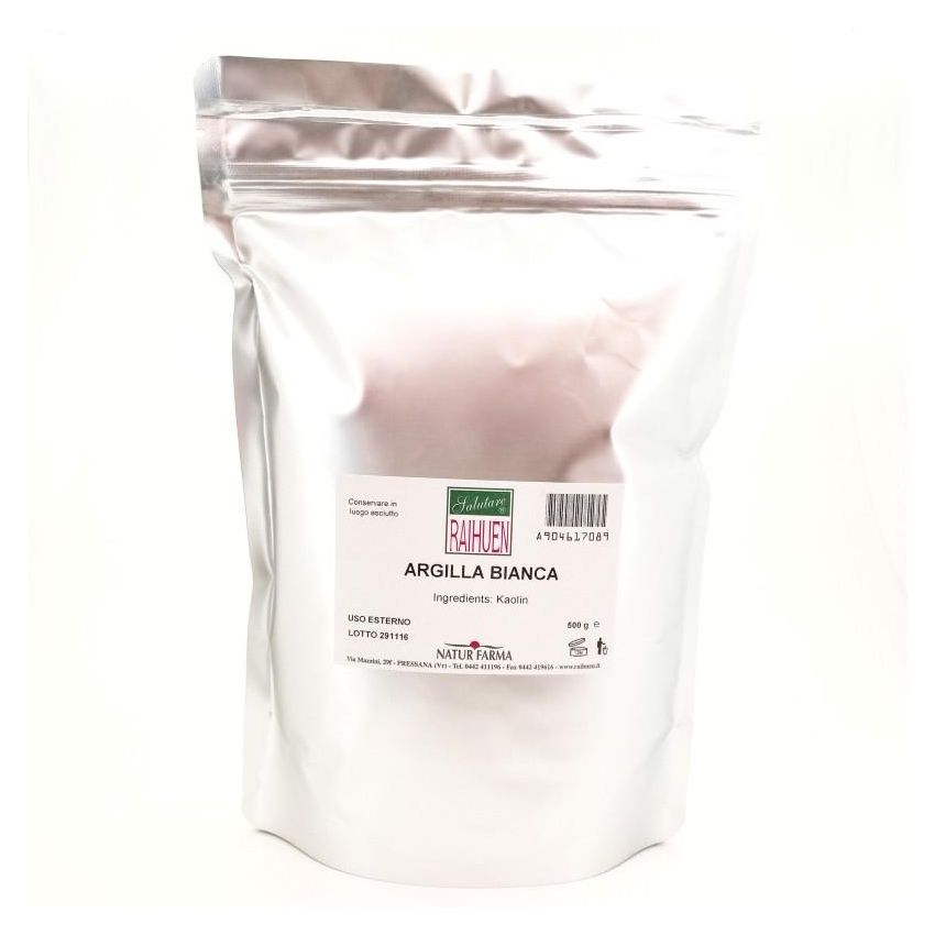 Raihuen Argilla Bianca Ultra Fine Polvere - 500g