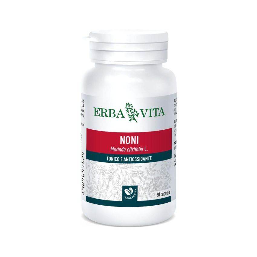 Erba Vita Noni - Integratore Naturale in Capsule, 60 pezzi