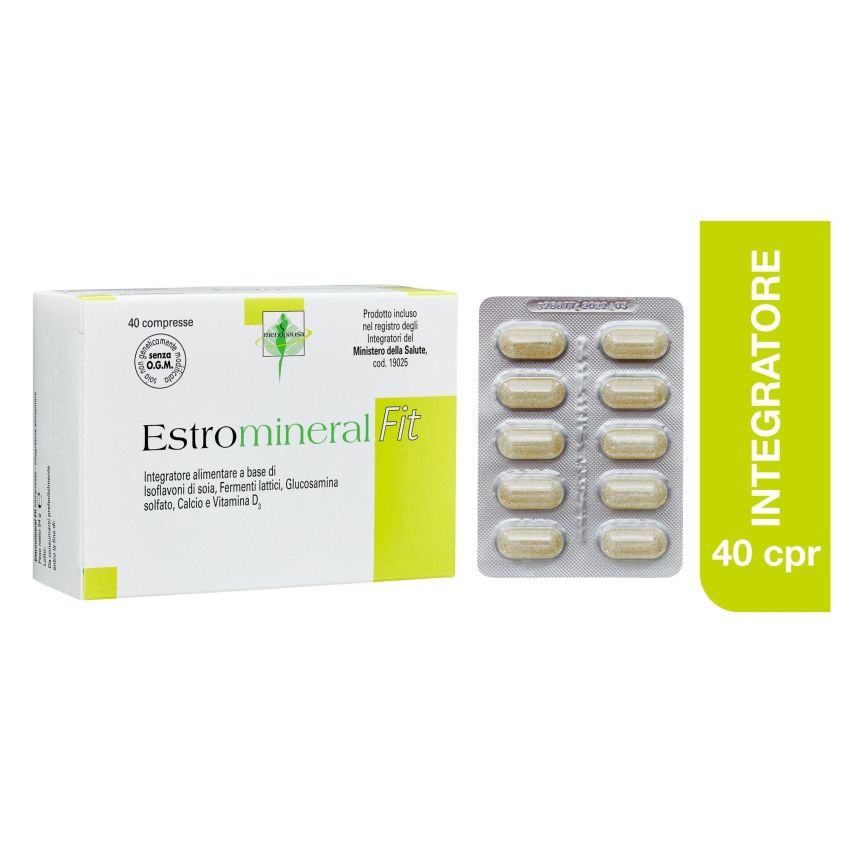 Estromineral Fit - Supplemento di Salute Femminile, 40 Compresse