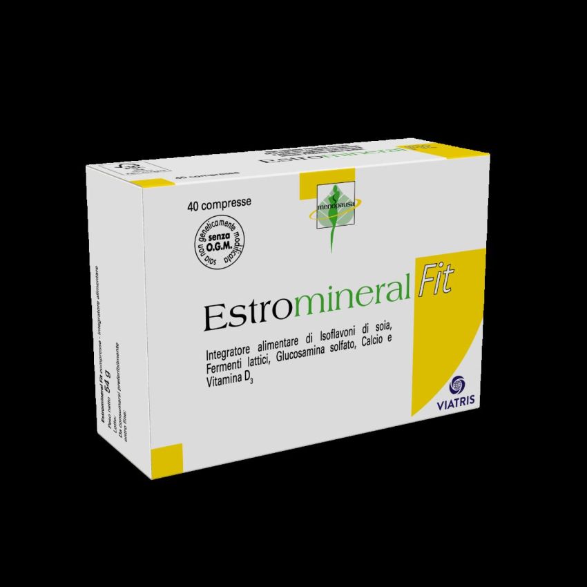 Estromineral Fit - Supplemento di Salute Femminile, 40 Compresse