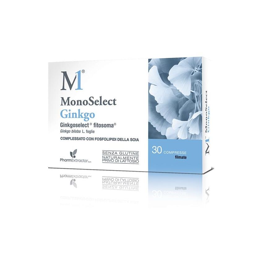 Monoselect Ginkgo: 30 Compresse di Supporto per la Funzione Cognitiva