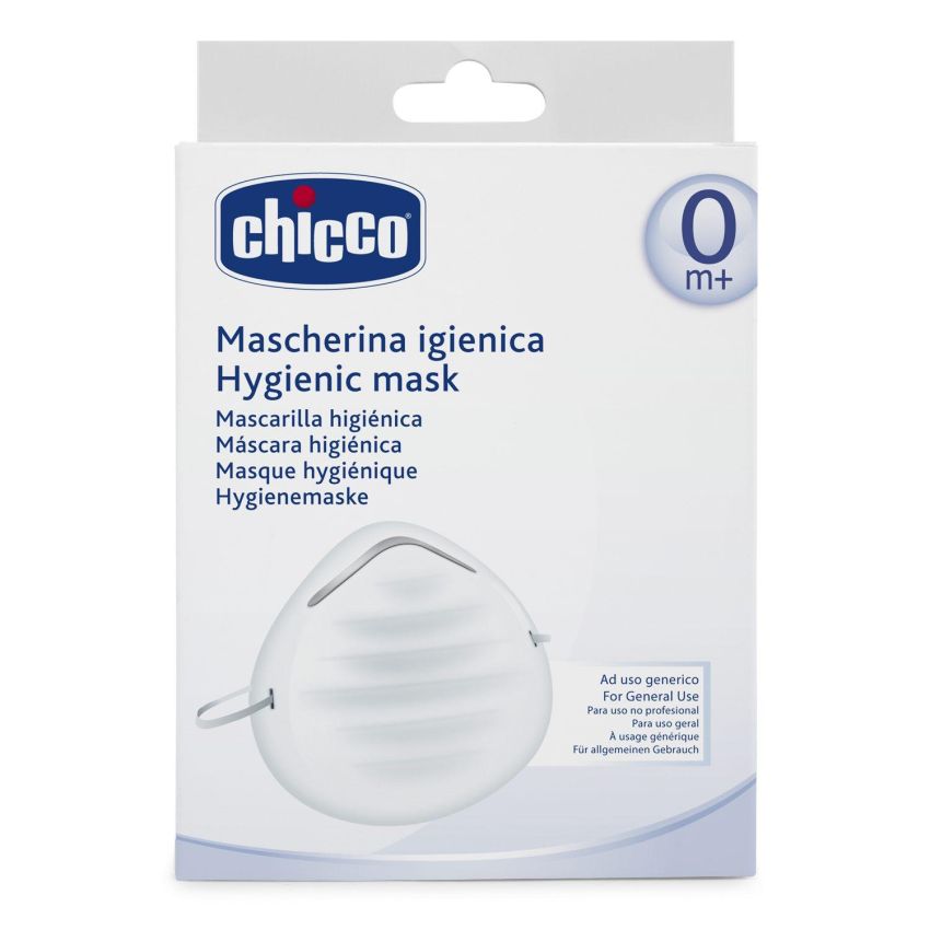 Chicco Mascherine Antipolvere - Confezione da 6 Pezzi