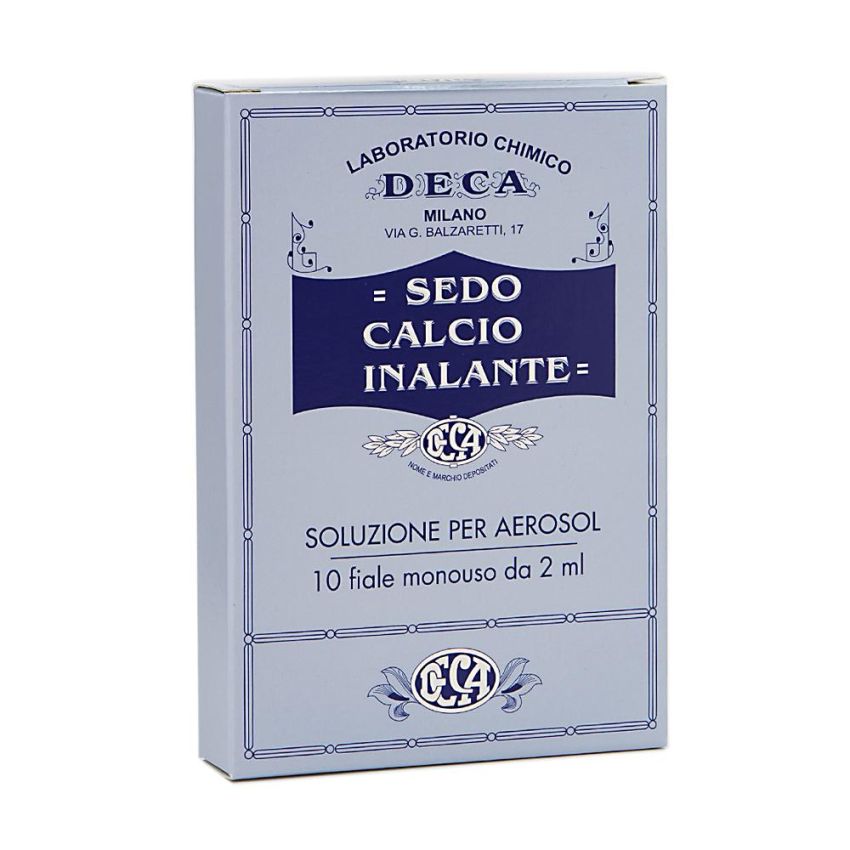 Sedocalcio Inalatore con 10 Fiale di 2 ml