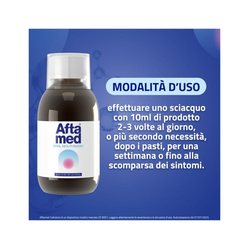 Aftamed Collutorio Risciacquo Bocca 150ml