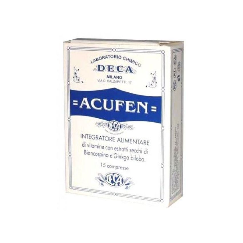 Acufen - 15 Compresse per il Trattamento dell'Acufeni