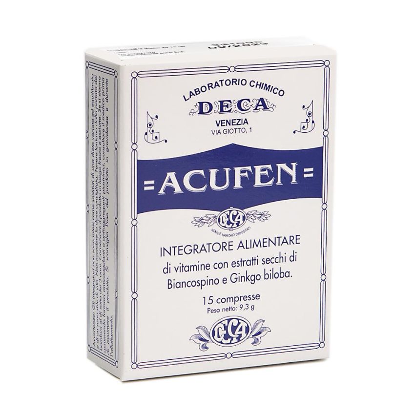 Acufen - 15 Compresse per il Trattamento dell'Acufeni