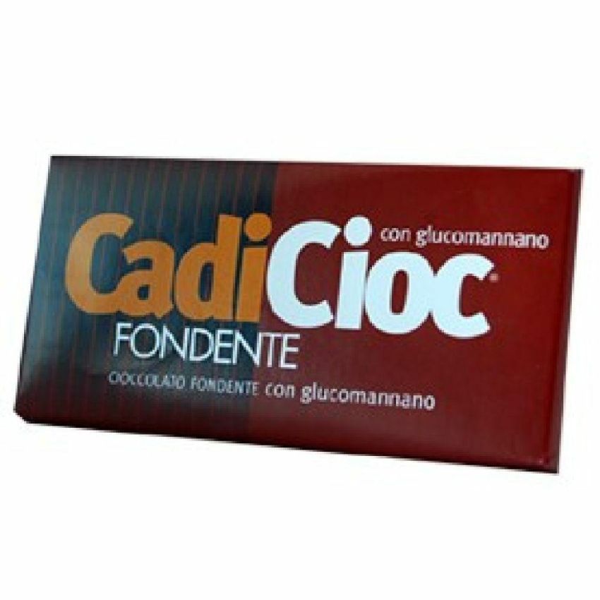 Tavoletta di Cioccolato Fondente con Glucomannano Cadicioc 100g