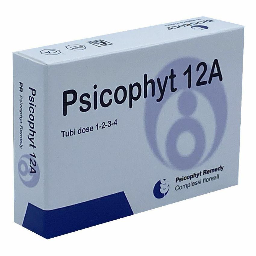 Psicophyt Remedy 12A - Trattamento Fitoterapico - 4 Tubi da 1.2g