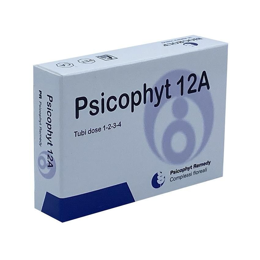 Psicophyt Remedy 12A - Trattamento Fitoterapico - 4 Tubi da 1.2g