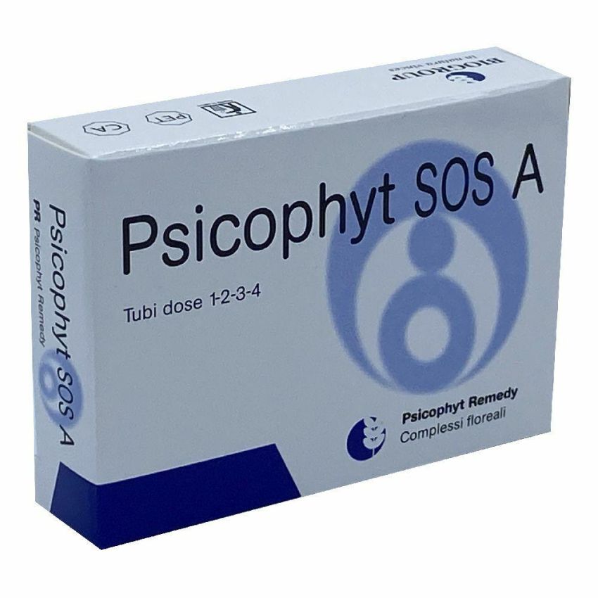 Psicophyt Remedy 24 SOS - Pacchetto da 4 Tubi