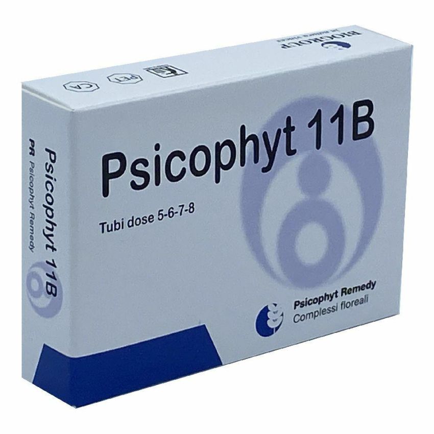 Psicophyt Remedy 11B - Pacchetto di 4 Tubi da 1,2g
