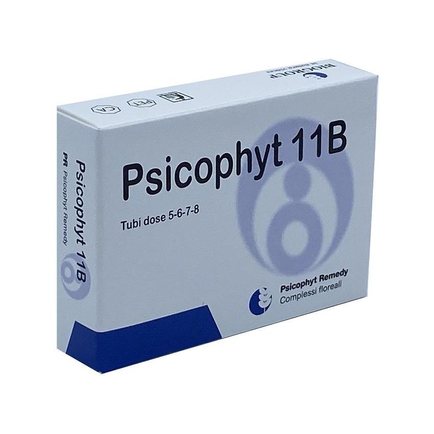 Psicophyt Remedy 11B - Pacchetto di 4 Tubi da 1,2g