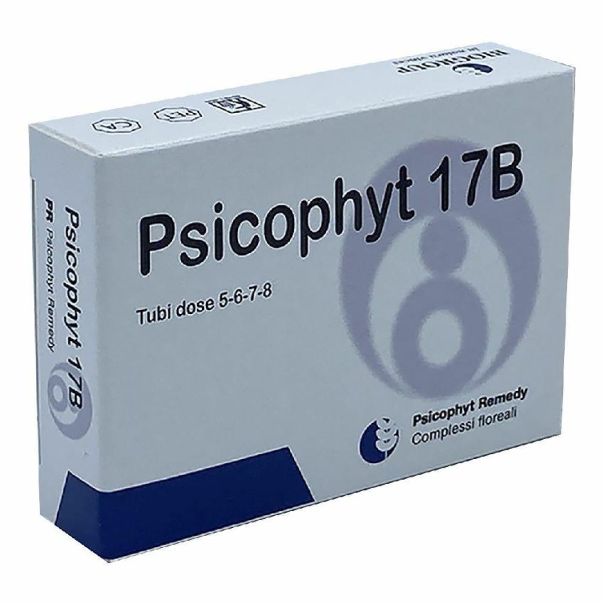 Psicophyt Remedy 17 B - Set di 4 Tubi da 1.2g