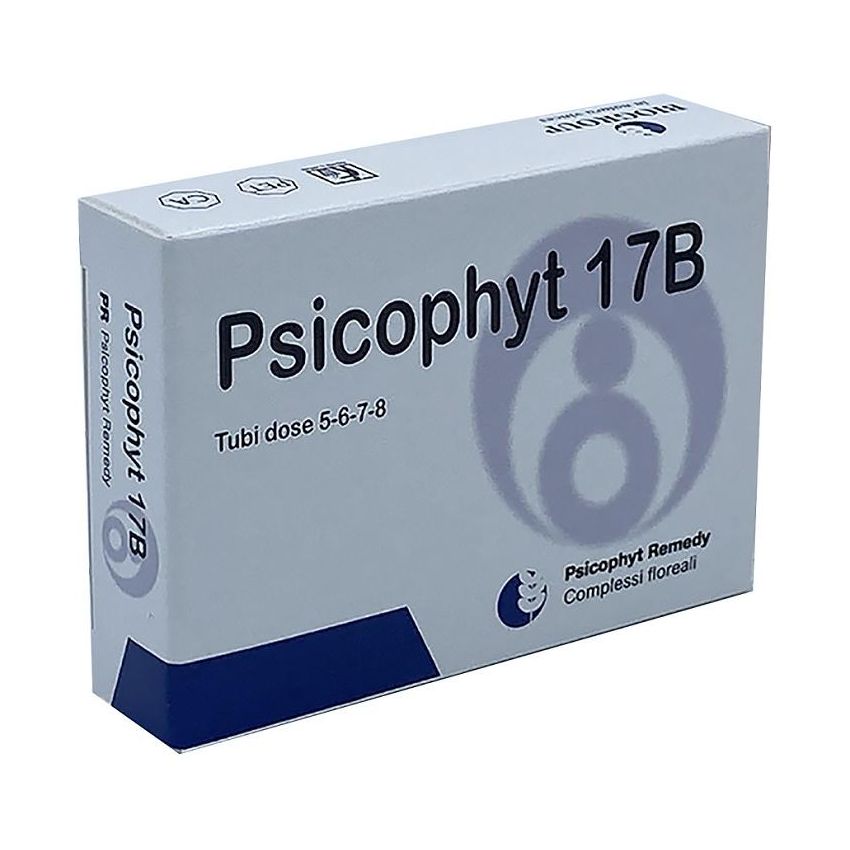 Psicophyt Remedy 17 B - Set di 4 Tubi da 1.2g