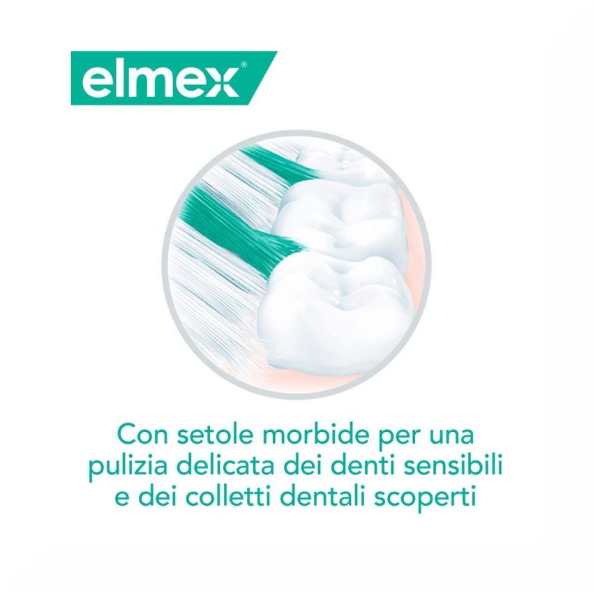 Spazzolino Elmex Sensitive Morbido per Denti Sensibili - 1 Pezzo