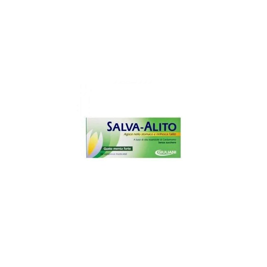 Giuliani Strong Mint Breath Freshener Tablets - 30 Compresse