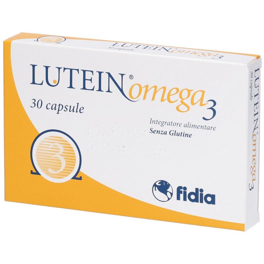 Integratore di Luteina Omega 3 - 30 Capsule