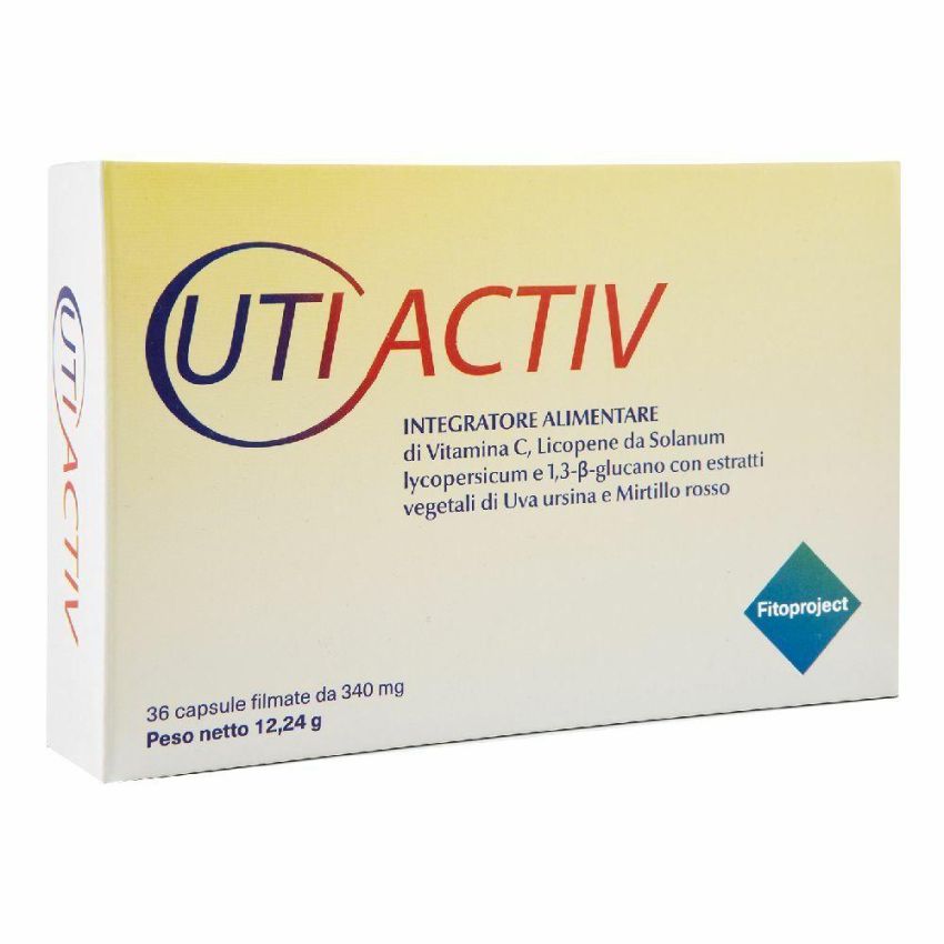 UtiActiv - Trattamento per Infezioni Urinarie, 36 Capsule