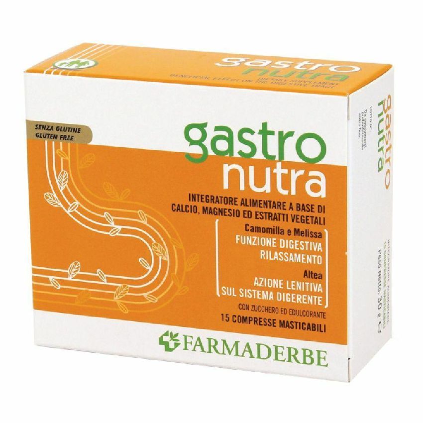 Gastro Nutra, Integratore Digestivo, 15 Compresse