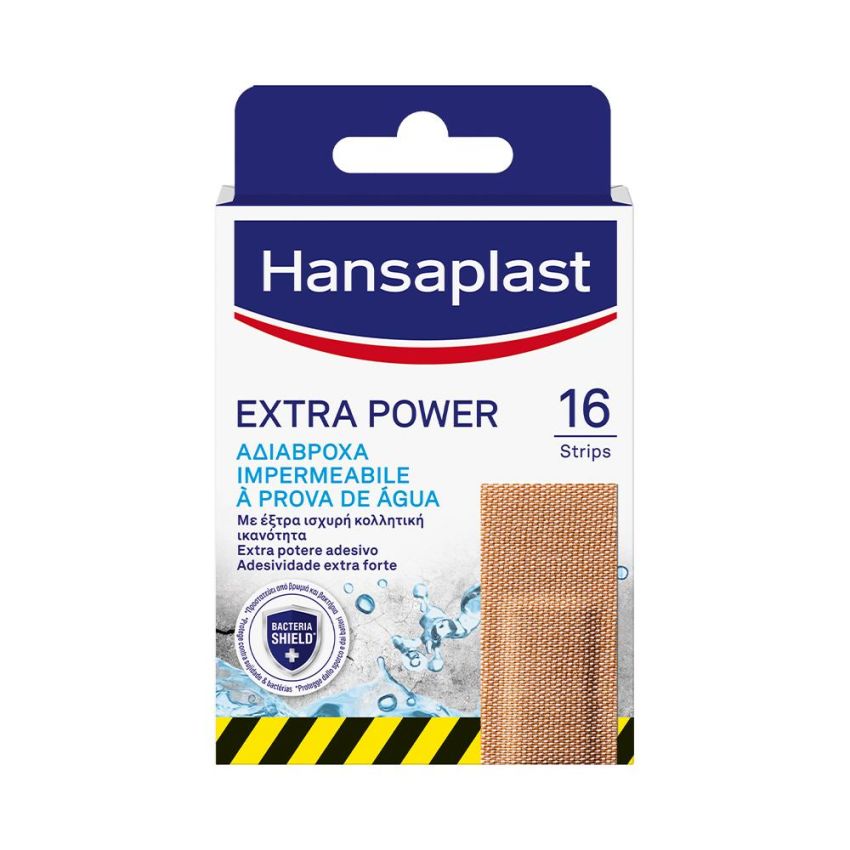 Hansaplast Extra Power Cerotti Protettivi, 16 Pezzi